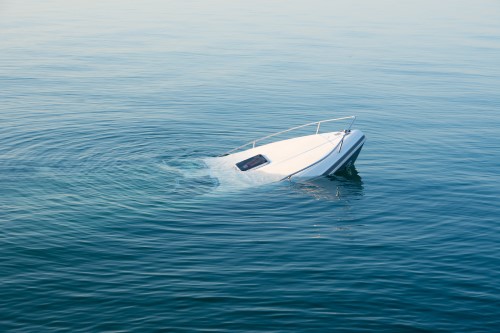 Sinking Boat that needs insurance claim